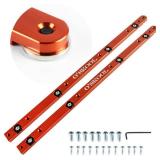OftSKOOL Miter Slot Runner Slider Bars for Table Saw Miter Bar, Crosscut Sled, 17 inch (430mm),2 Pack - Retail: $29