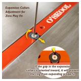 OftSKOOL Miter Slot Runner Slider Bars for Table Saw Miter Bar, Crosscut Sled, 17 inch (430mm),2 Pack - Retail: $29