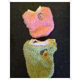 XXS Dog Sweaters for Small Dogs Girl, 2 Pack Warm Fleece Dog Sweater for Winter, Cute Puppy Clothes Small Doggie Coat for Girls - Retail: $10