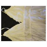 SweatyRocks Womenfts Ruffle V Neck Mini Dress Sleeveless Criss Cross Frill A Line Cami Dresses White X-Large - Retail: $41