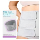 Frida Mom Belly Binder, Postpartum Essentials for Natural and C-Section Recovery, Adjustable Compression Wrap, After Birth Brace, Abdominal Band, 9\ High - Retail: $20in