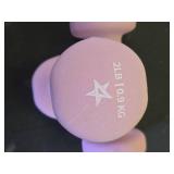 Yes4All Exercise amp Fitness Ibs Yes4All Non Slip Hexagon 2lbs Neoprene Dumbbell Set for Muscle Toning Stren, A-Purple-2 lbs , 2 Pair US - Retail: $9