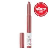 Maybelline Super Stay Ink Crayon Lipstick Makeup, Precision Tip Matte Lip Crayon with Built-in Sharpener, Longwear Up To 8Hrs, Lead The Way, Pink Beige, 1 Count - Retail: $17