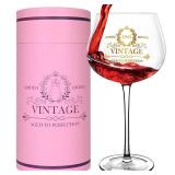 LUXULISH 70th Birthday Gifts for Women, 20Oz Vintage 1955 Wine Glass with Golden Letter, 70 Year Old Birthday Decorations, Funny 70 Bday Gift Ideas For Women, Friends, Sister, Mom - Turning 70 Present