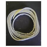 InstaTrim White New and Improved Caulk Trim, 12\ by 10ft, Flexible, Water Resistant for Bathroom, Floors, and Walls | Easy Installation | No Mess, Stain Resistant - Retail: $17in