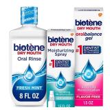 Biotene Dry Mouth Management Oral Rinse, Dry Mouth Spray and Moisturizing Gel - 1 Kit - Retail: $18