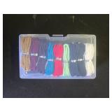 PAMIR TONG 3mm Twisted Nylon Twine Cord for Bracelet Assorted Color 36 Yards Satin 3 Braided Beading Milan Rope Macrame Thread String Knotting Cord for Jewelry Making-DIY Crafts-Necklace-Pendant - Ret