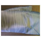 Estelar Textiler Navy Blue and Sage Green Ombre Blackout Curtains 84 Inch Length 2 Panels Set,Thermal Insulated Gradient Drapes for Bedroom,Full Room Darkening Grommet Curtains for Living Room,52Wx84L