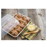 Nordic Ware Naturals Quarter Sheet with Lid - Retail: $14