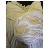 Abaowedding Womensfts Medieval Renaissance Costume Cosplay Chemise and Over Dress Dark Green LargeX-Large - Retail: $37