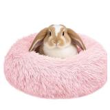 Tierecare Bunny Bed Rabbit Hideout Large Soft and Comfortable Small Animal Bedding Cozy Bed Mat Warm Hideaway Cage Accessories for Guinea Pig - Retail: $15