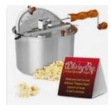 Whirley Pop Stovetop Popcorn Popper - Retail: $50