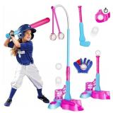 4-in-1 Kids Baseball Training Tee Set - Retail: $24