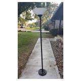 Modern Black Torchiere Floor Lamp - Retail: $25