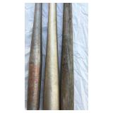 Classic Wood and Metal Baseball Bats Collection - Retail: $85
