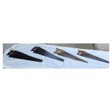 Hand Saws with Wooden Handles Collection - Retail: $45