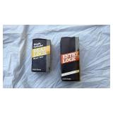 Dead Lock Solid Brass Door Cylinder Set - Retail: $45