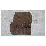 Traditional Wooden Drill Bit Storage Board - Retail: $45