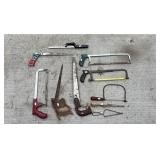 Collection of Traditional Hand Saws and Tools - Retail: $75