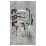 Collection of Traditional Hand Saws and Tools - Retail: $75