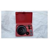 Professional Hole Saw Kit in Red Case - Retail: $45