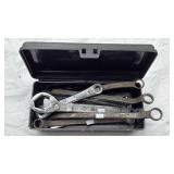 Industrial Wrench Set with Case - Retail: $35
