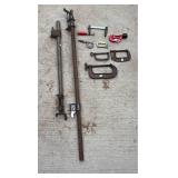 Mixed Lot of Workshop Tools and Clamps - Retail: $45