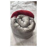 Indoor/Outdoor Quilted Sleeping Bag - Retail: $45