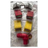 RV Wheel Chock and Level Kit with Drain Cap - Retail: $45