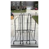 Rolling Commercial Clothing Racks - Retail: $45