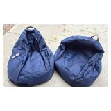 Big Joe Bean Bag Chairs - Navy Blue - Retail: $25