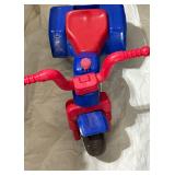 Spider-Man Big Wheel Ride-On Toy - Retail: $15