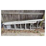 Aluminum Standard Ladders – Set of 2 - Retail: $125