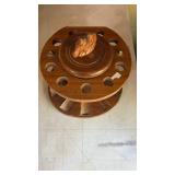 Mid-Century Wooden Horse Head Pipe Stand - Retail: $45
