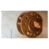 Mid-Century Wooden Horse Head Pipe Stand - Retail: $45