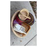 Decorative Woven Basket Collection - Retail: $45