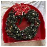 Homz Holiday Wreath Storage Container - Retail: $15