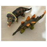 Collectible Rubber Dinosaur Figures - Set of 2 - Retail: $15