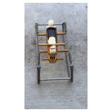 Vintage Spring Rocking Horse Ride-On Toy – Classic Metal Frame - Retail: $45