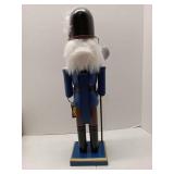 (UNUSED) Traditional Wooden Night Watchman Nutcracker - Retail: $45