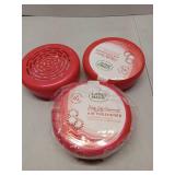 Citrus Magic Holly Jolly Peppermint Air Fresheners - Set of 3