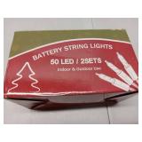 (UNUSED) Battery-Operated 50 LED Multi-Color String Lights
