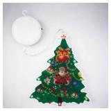 FACTORY SEALED - WHNICUST Christmas Window Hanging Lights with Suction Cup, LED Christmas Sucker Lights for Window Door Decor Xmas Tree Hanging Ornaments (Christmas Tree)