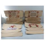 (UNUSED) DeckTheHalls 12PCS Cookie Boxes with Window, New Year Holiday Cookie Boxes for Gift Giving, Bakery, Pastry, Dessert, Mini Cake, Cupcakes, Brownies, Donuts,Pie Treat Boxes, Auto-Popup Containe