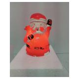 1950s Plastic Light-Up Santa Claus Figure (flaking) - Retail: $45