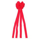 Hoement Christmas Led Bow Knot Pendant Decoration Colorful Glittering Design for Holiday Parties for Trees Mantels More Reusable Festive Atmosphere