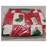 FACTORY SEALED - Mikrdoo Baby Girl Clothes 12-18 Month Fall Winter Outfits for Toddler Infant Sweater Knit Pullover Denim Jeans ChristmasSweatshirt Red - Retail: $20