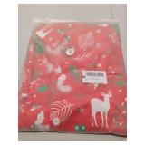 FACTORY SEALED - Christmas Shirt for Men Hawaiian Short Sleeve Button Down Shirts Santa Vacation Costume (US, Alpha, Large, Large, Regular, Regular, Red)