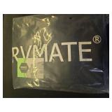 RVMATE RV Tire Covers, Dual Axle Wheel Cover (2 Pack) Fits 30ftft-33ftft Diameter Tires, Waterproof Anti-UV 600D Oxford Black Covers Accessories for RVTruckTrailer - Retail: $40