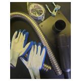 LCGP Generator Exhaust Extension Silencer Kit Reduce Noise by 50% with Mounting Plate and Adapter Universal Fit for Firman H07552 Wh03242 T075713 and Honda EU65007000is - Retail: $15